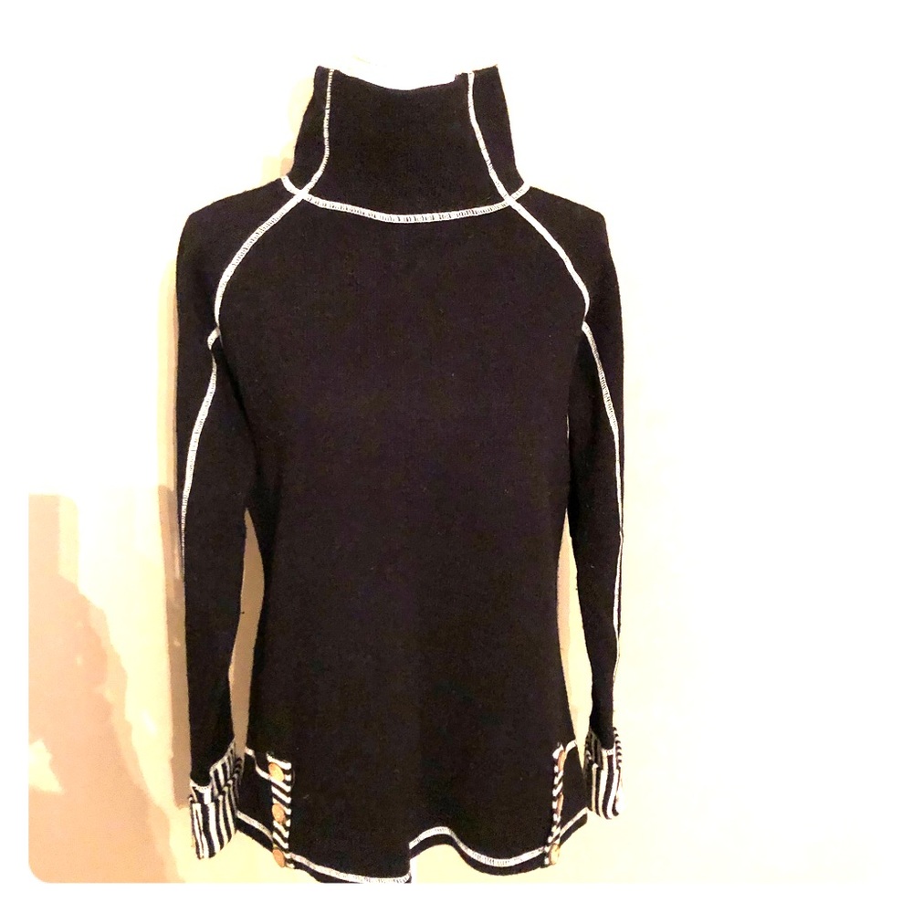 Mock neck sweater